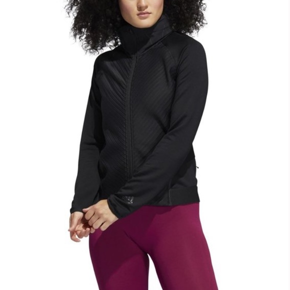 Adidas Women COLD.RDY Jacket with Packable Hood Size Large - Picture 1 of 13